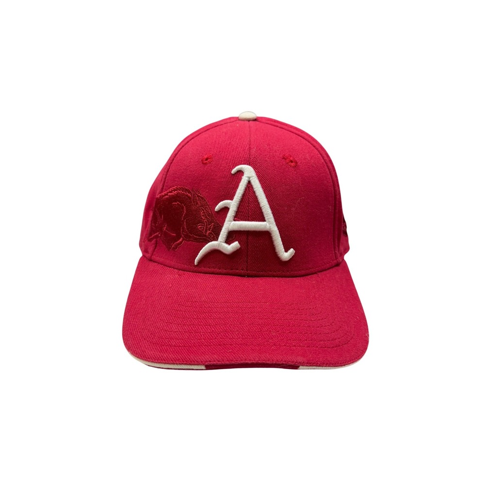 NCAA Signatures Arkansas Razorbacks Hat Mens‎ Red Adjustable Baseball Cap OSFM